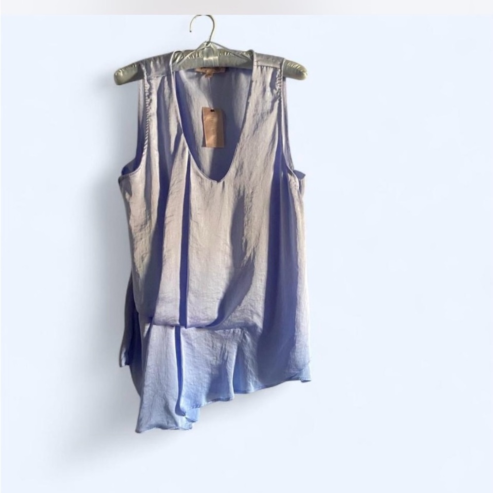 NWT Philosophy periwinkle Sleeveless Blouse